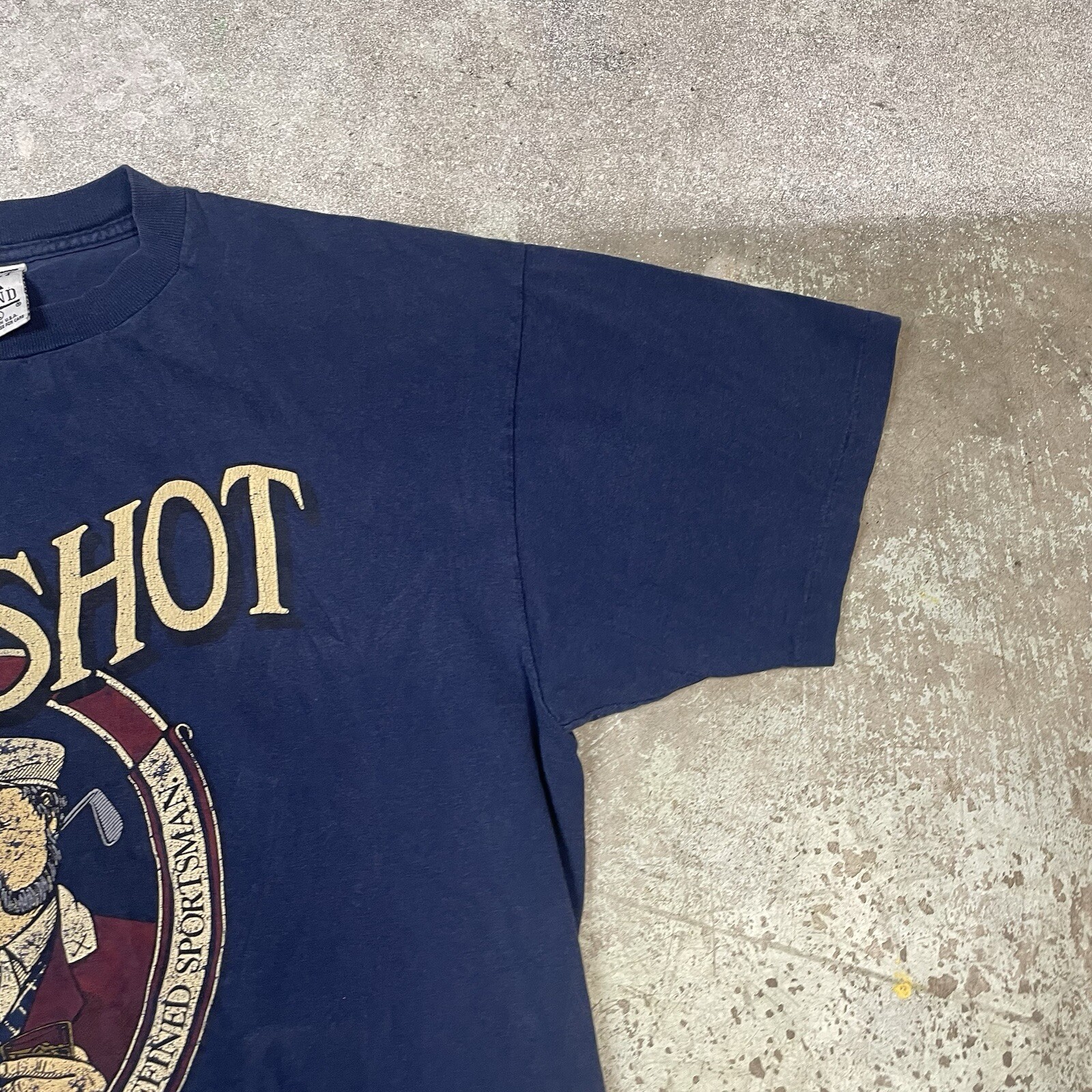 Vintage 90’s Chip Shot Golf Single Stitch T-Shirt Size L Galt Sand USA Made