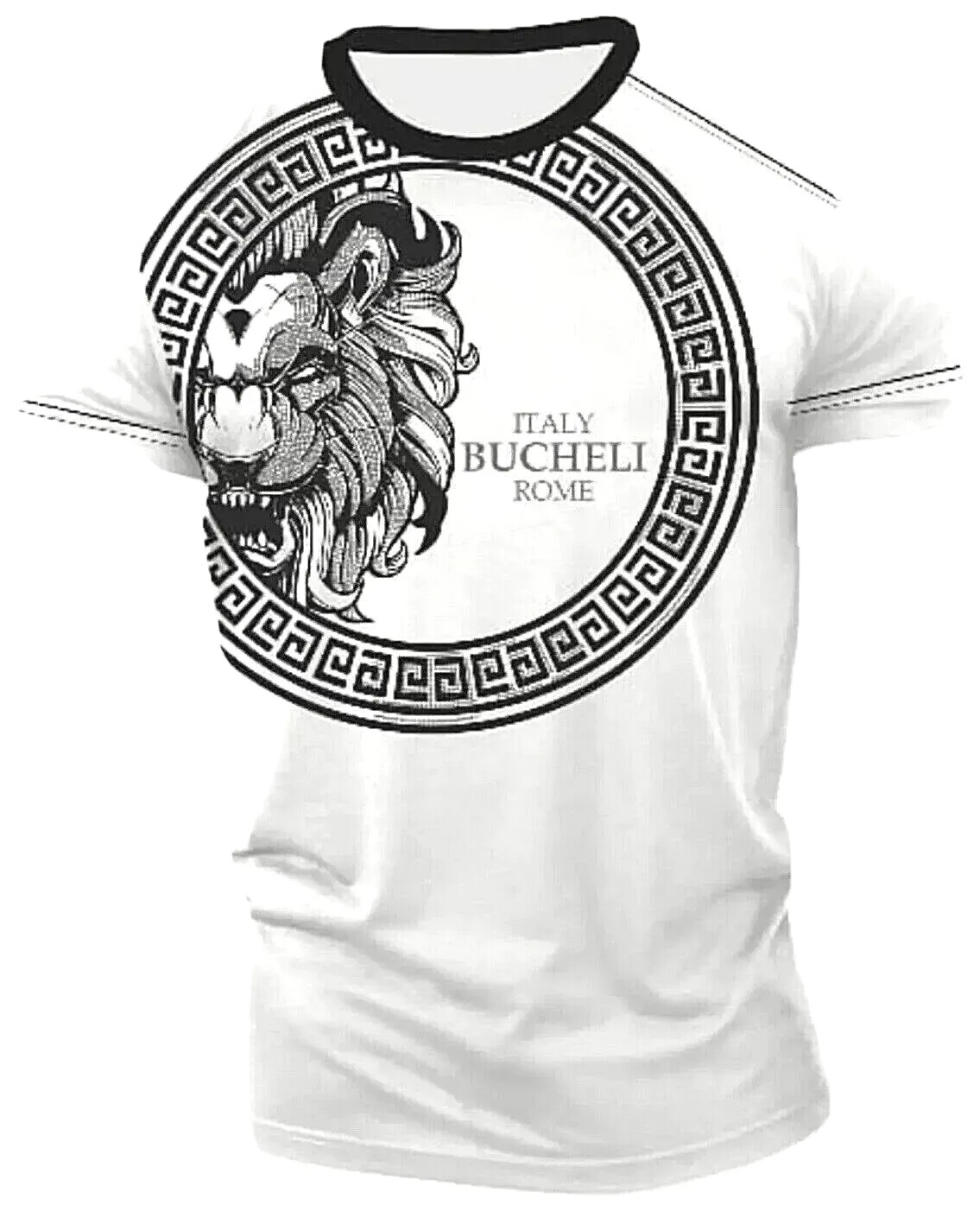 Men&rsquo;s Bucheli T Shirt,Italian Style,Cotton,Slim Fit,Stretch S M….A5.
