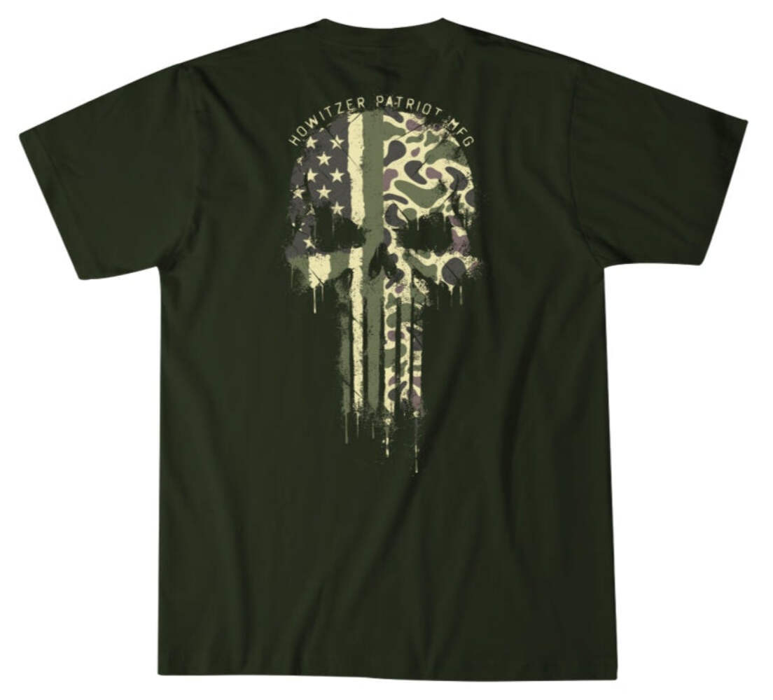 Howitzer Style Men&rsquo;s T-shirt Don&rsquo;t Tread Skull Military Grunt MFG