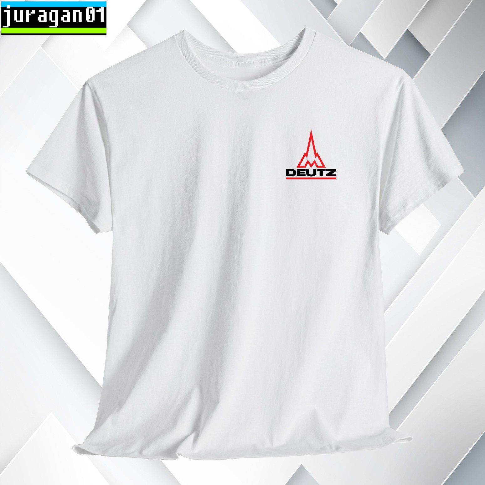 DEUTZ AG Manufacturers Logo Black/Navy/Grey/White/Red/Choco/Orange Shirt S-5XL