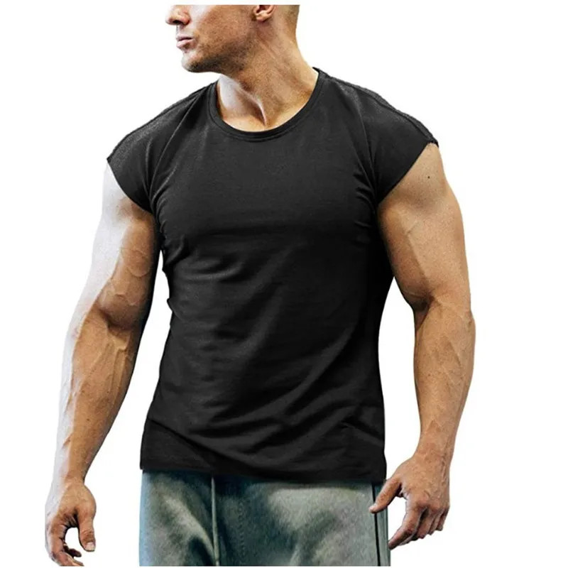 Compression T Shirt Men Summer Sportswear Running T-shirt Elastic Quick Dry Spor
