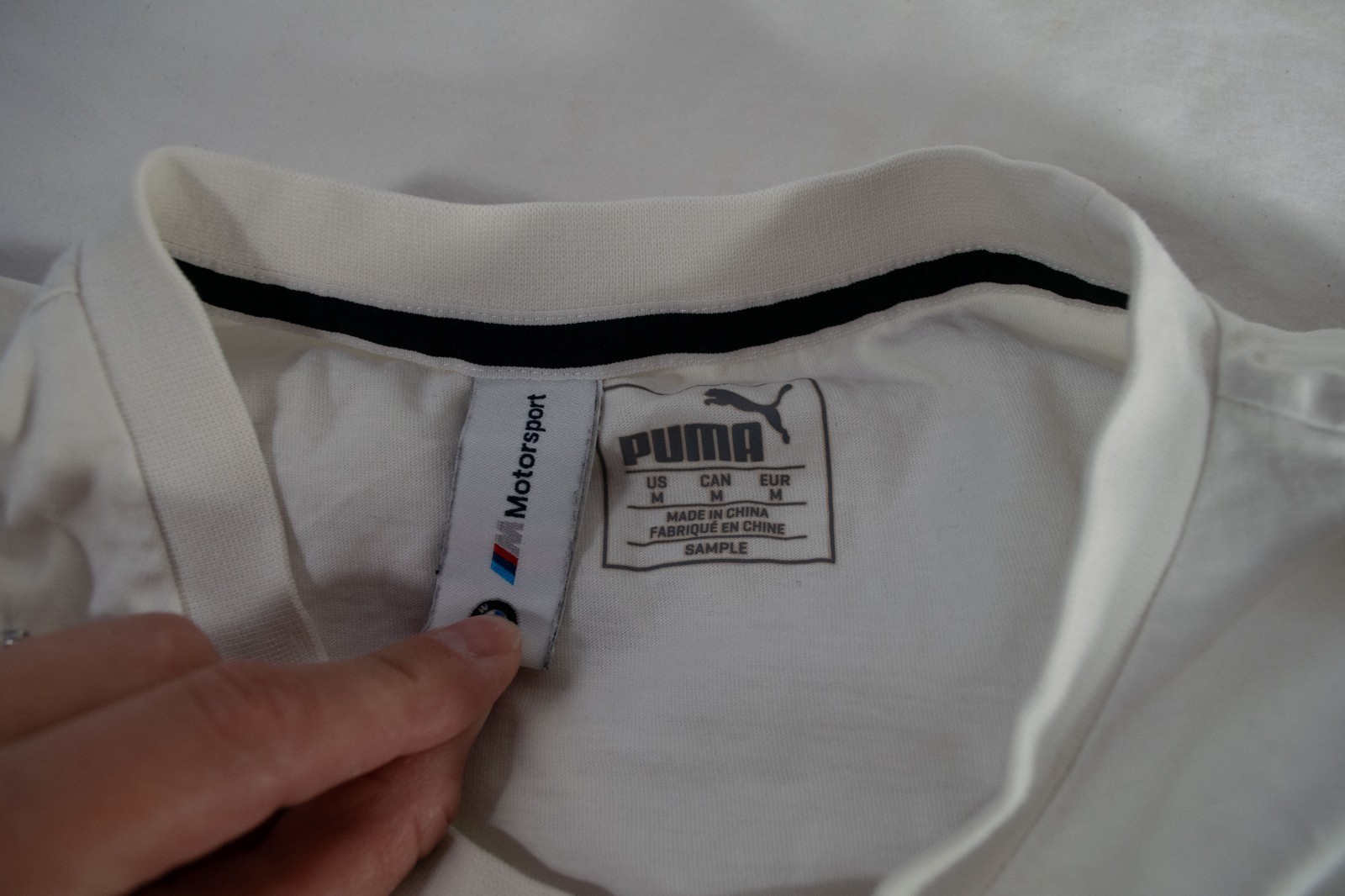 Puma BMW Motorsport Iconic M3 Graphic Tee White Med T64