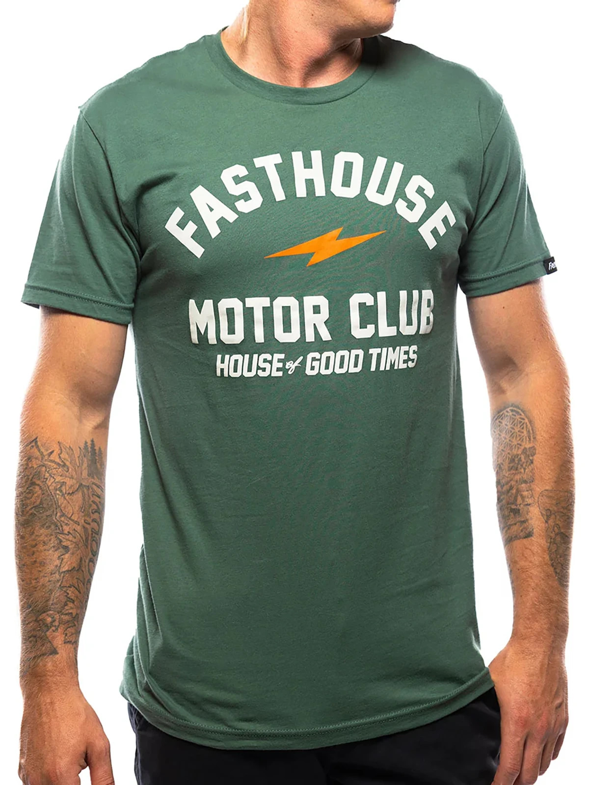 Fasthouse Men&rsquo;s Mallet Short Sleeve Motocross T-shirt Motor Club Good Times Tee