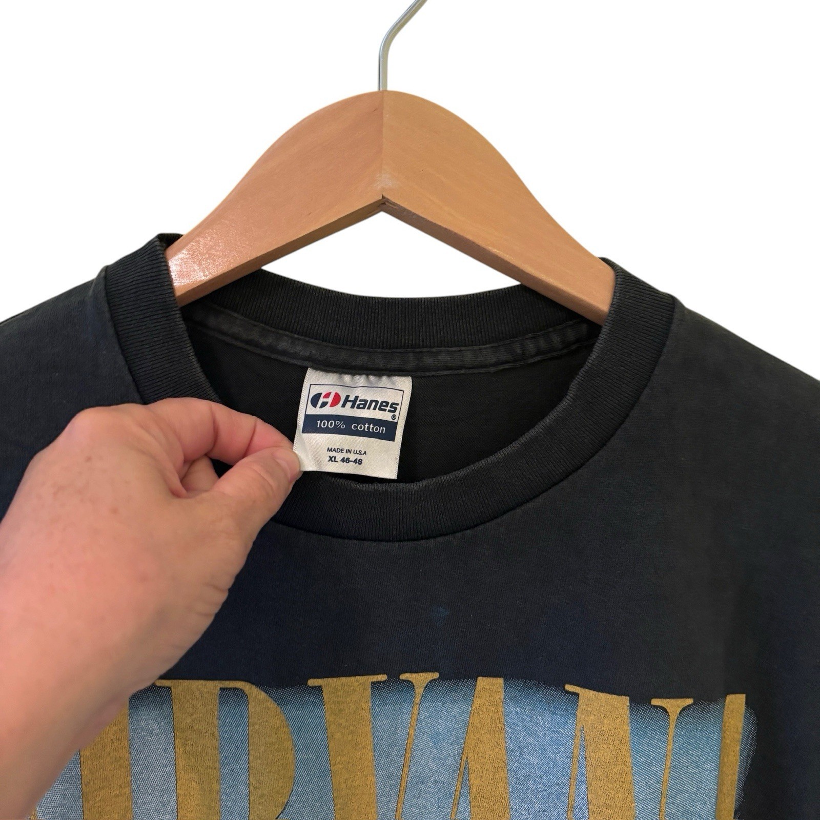 Nirvana 90s Nevermind Grunge Kurt Cobain Band T-shirt Reprint Sz XL