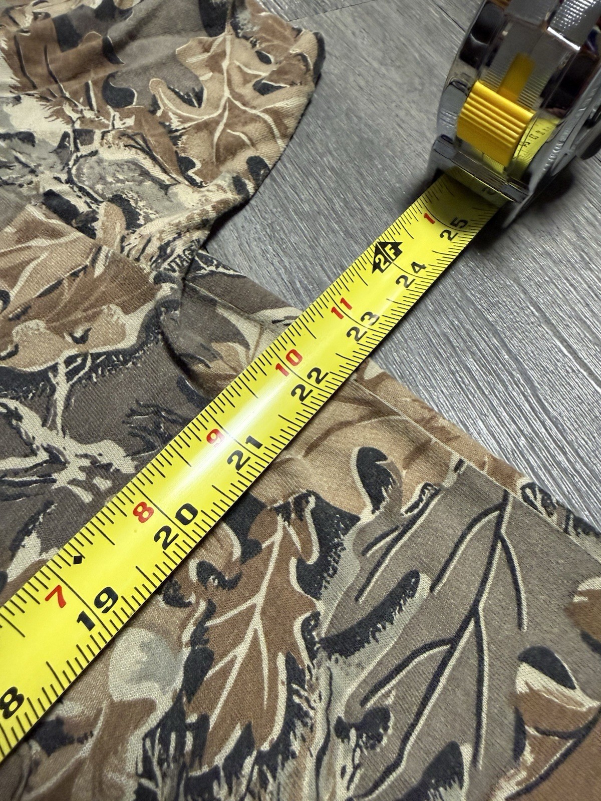 VTG 80s 90s Ace Sportswear Camouflage Pocket T Shirt Adult XL Multicolor USA