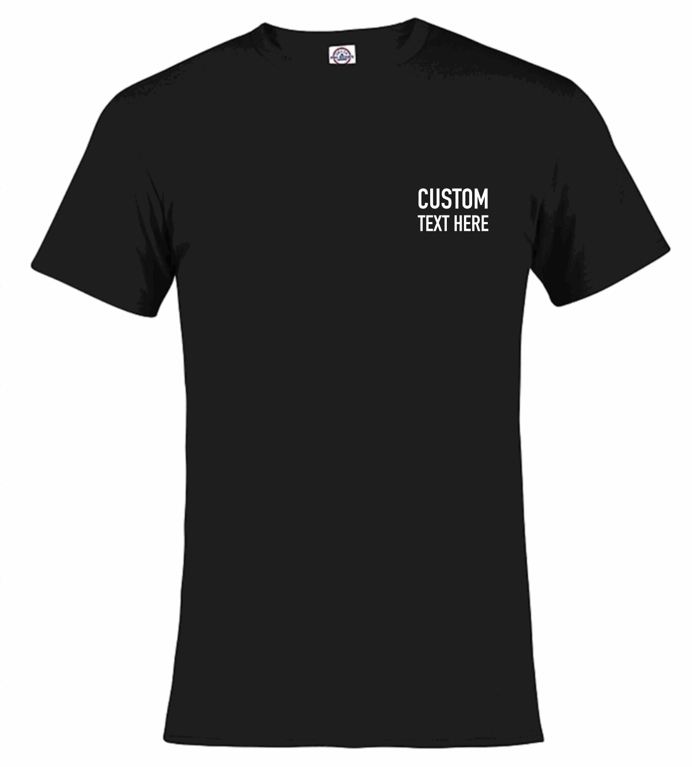 Custom Company Logo Text Personalized Shirt Mens Size Small Medium Large XL