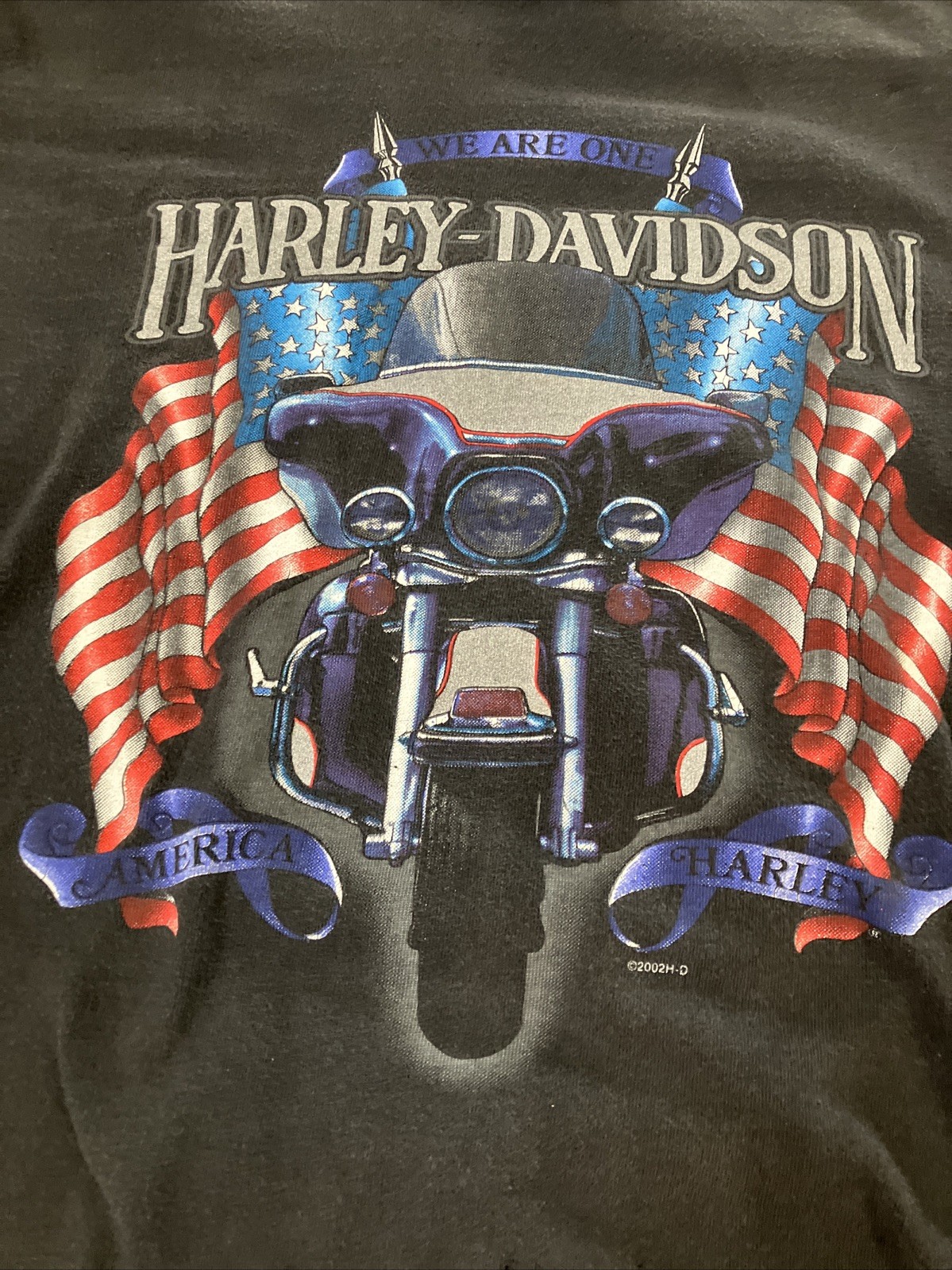 Harley-Davidson Shirt Mens Medium Black Tee Pacific Honolulu Hawaii Eagle