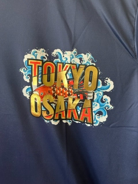 Cool T shirt Japanese Style Light weight comfortable Unisex Machine Wash Fish