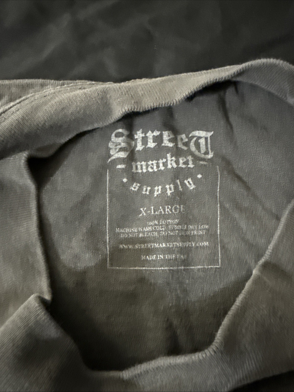 Street Market Supply Juice Wrld Shirt Men XL Double Sided Faded
