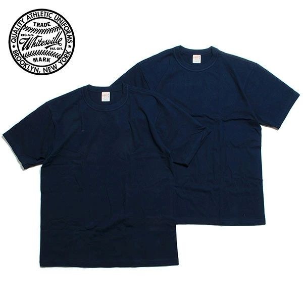 WHITESVILLE 2-PACK T-SHIRT – Navy [ WV73544 ] Made in Japan
