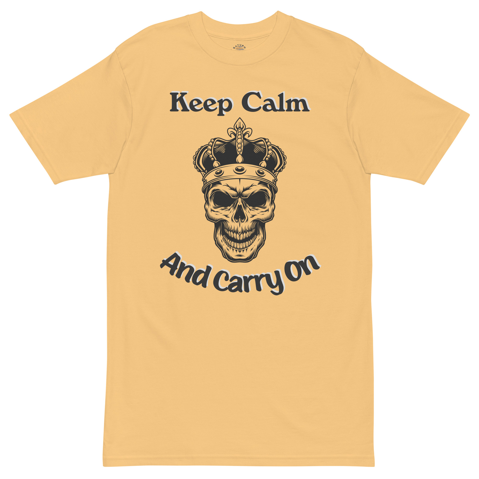 Keep Calm – 100% combed ring-spun cotton premium heavyweight tee