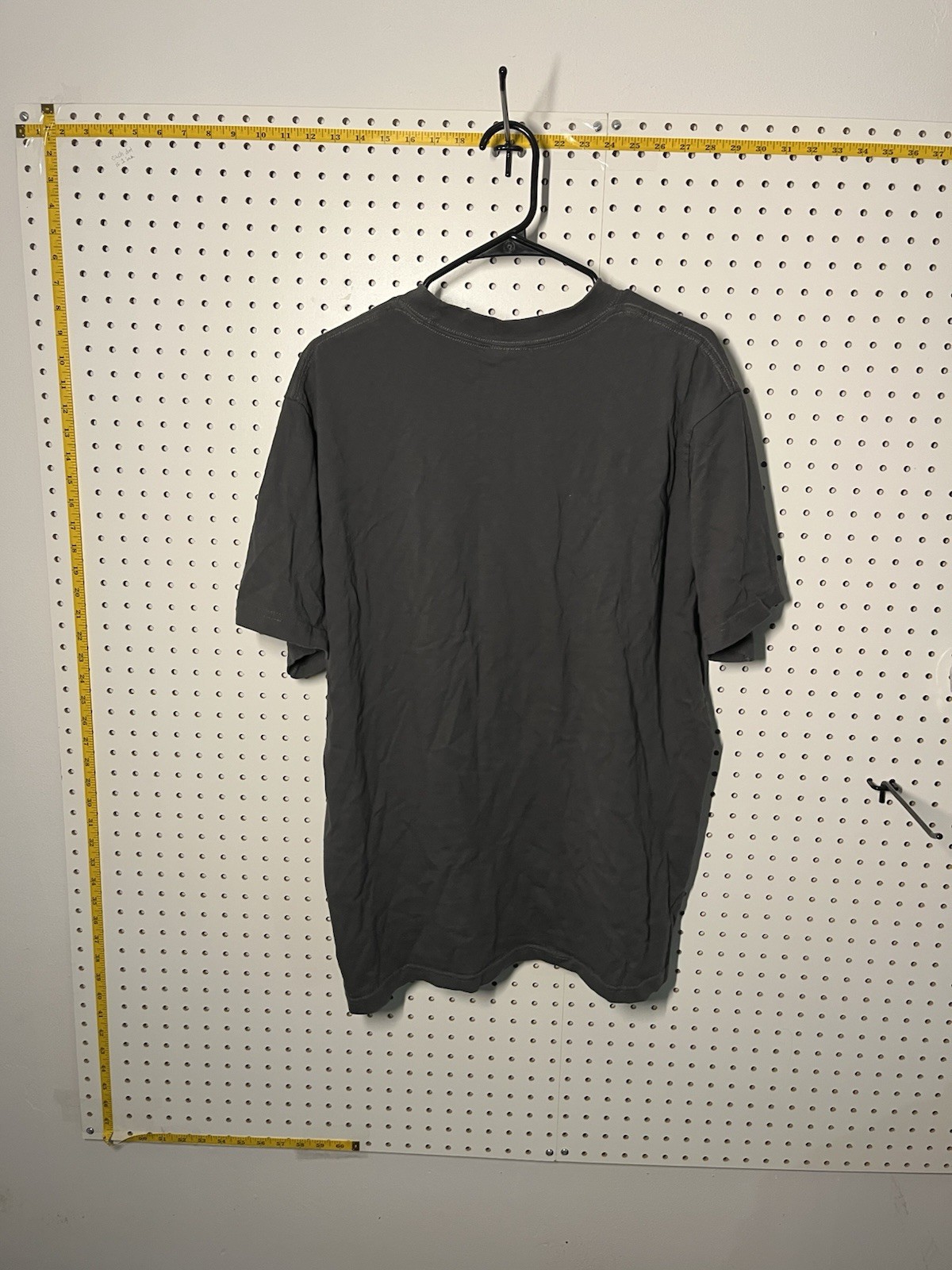Shaka Wear Super Max Heavyweight Cotton Crew Neck Tee Gray L