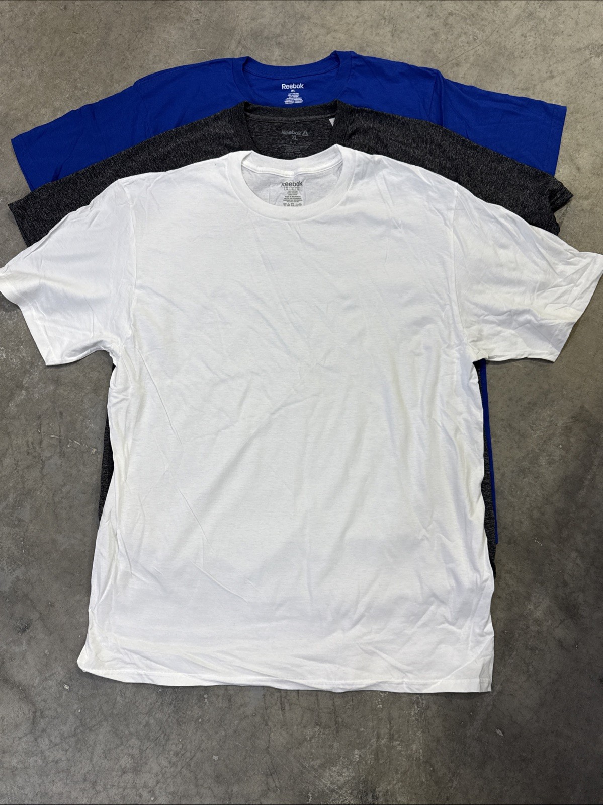 Reebok Men&rsquo;s Short Sleeve 6 Pack New T-Shirt, Size SMALL (6 Colors Pack)