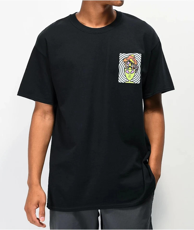 A-Lab Mens Expand Your Mind Minds Expanded Black T-Shirt New S-2XL
