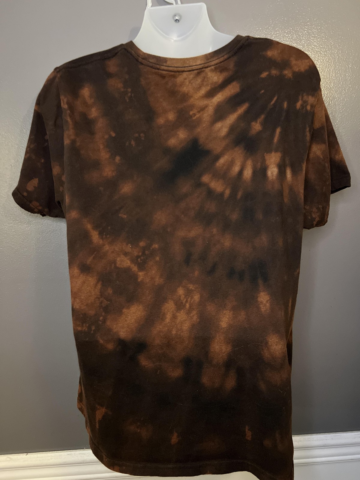Green Day Shirt Mens XL Brown Dookie Album Cover Band Graphic Tie Dye Tee
