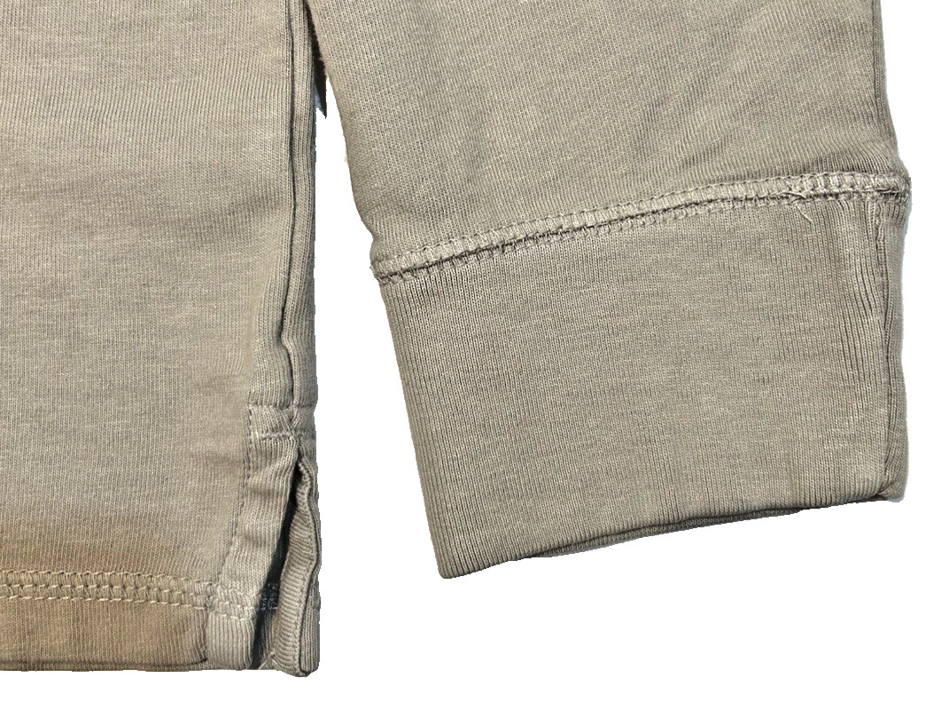 Goodfellow & Co Men&rsquo;s Heavyweight Crewneck Taupe Pocket T-Shirt Size Medium New