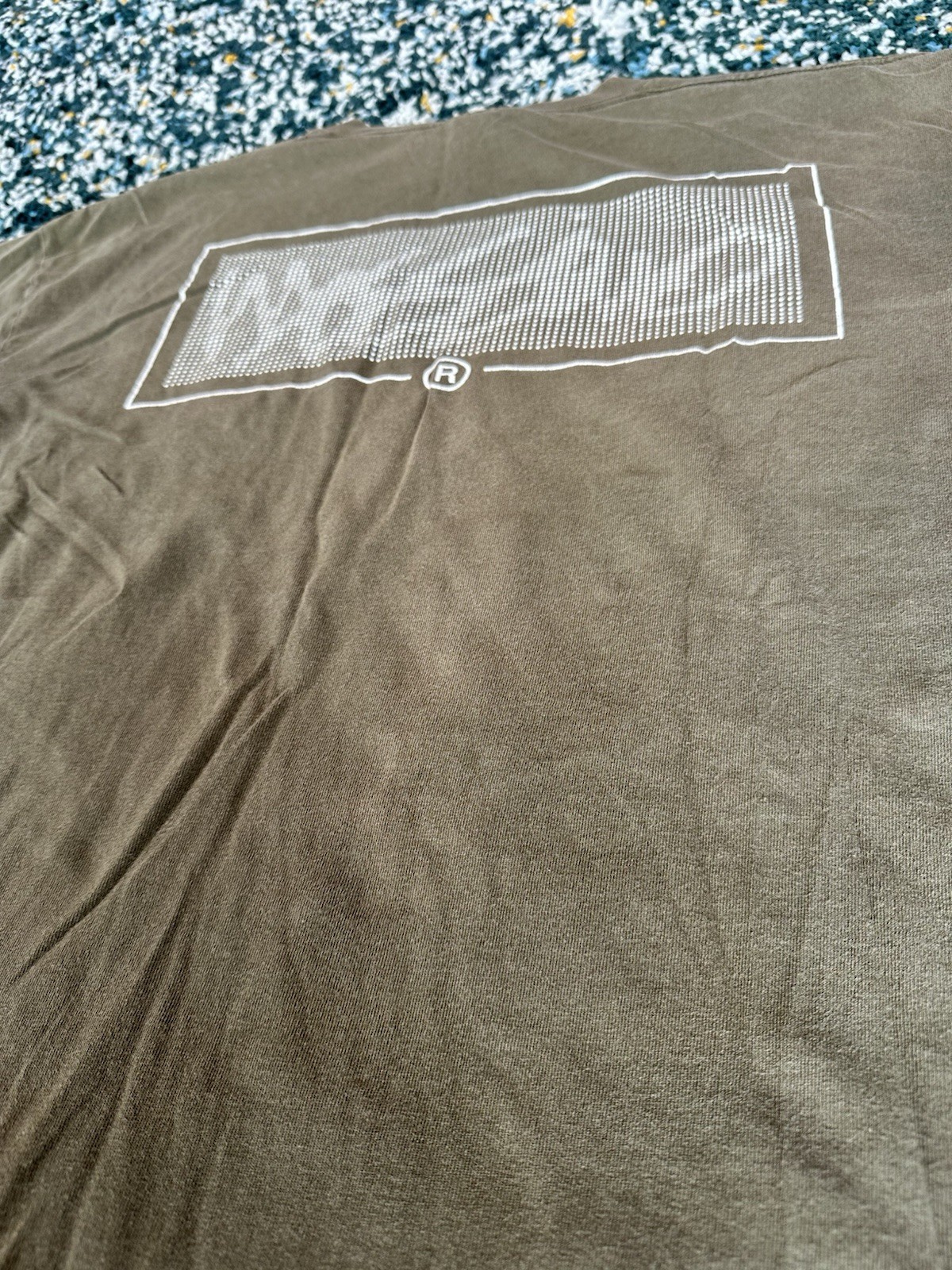 Retro Mossimo Limited Edition Graphic T-shirt Microdot R logo USA Vintage 90s XL
