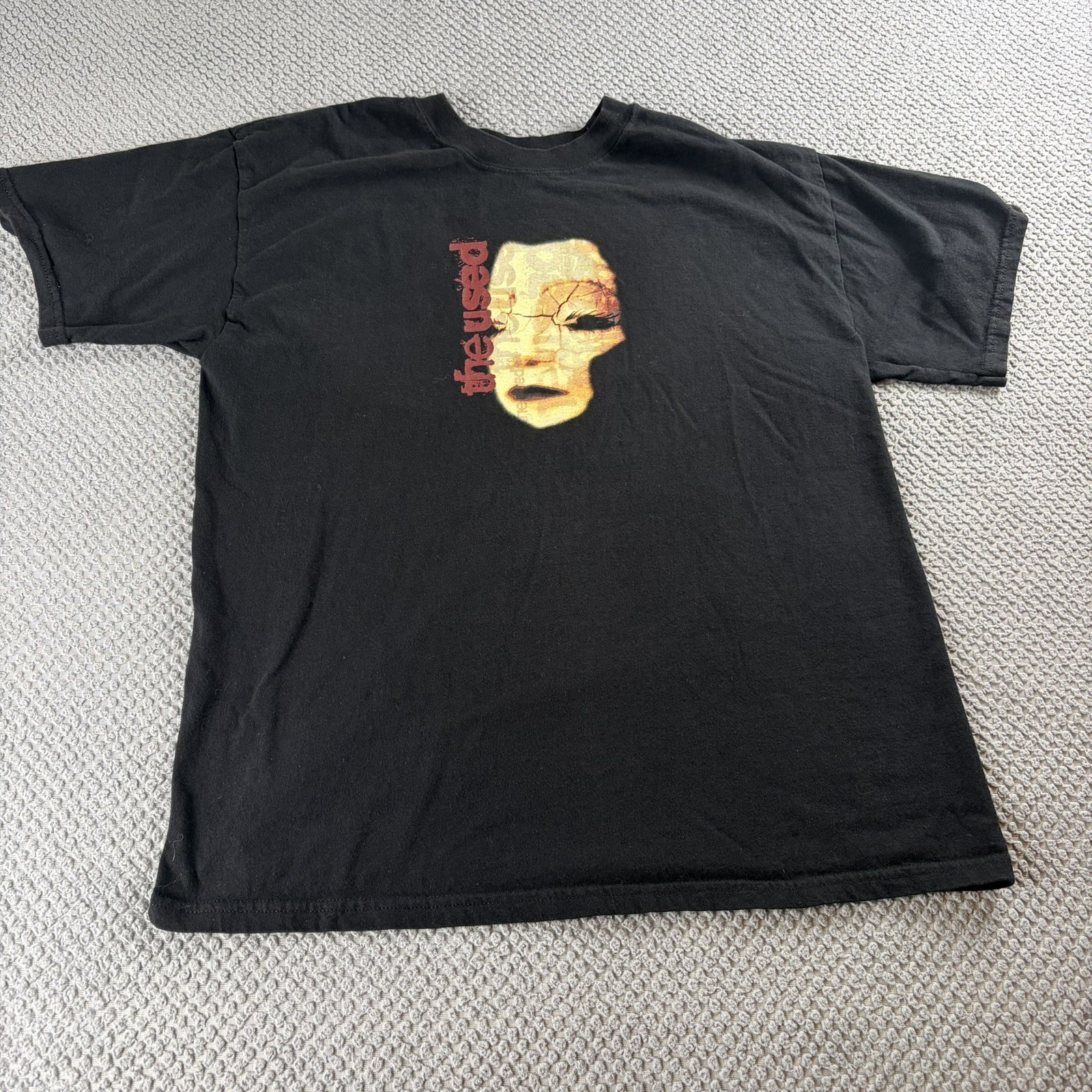 Vtg The Used Shirt Band Emo Post Hardcore M ( see measurements)