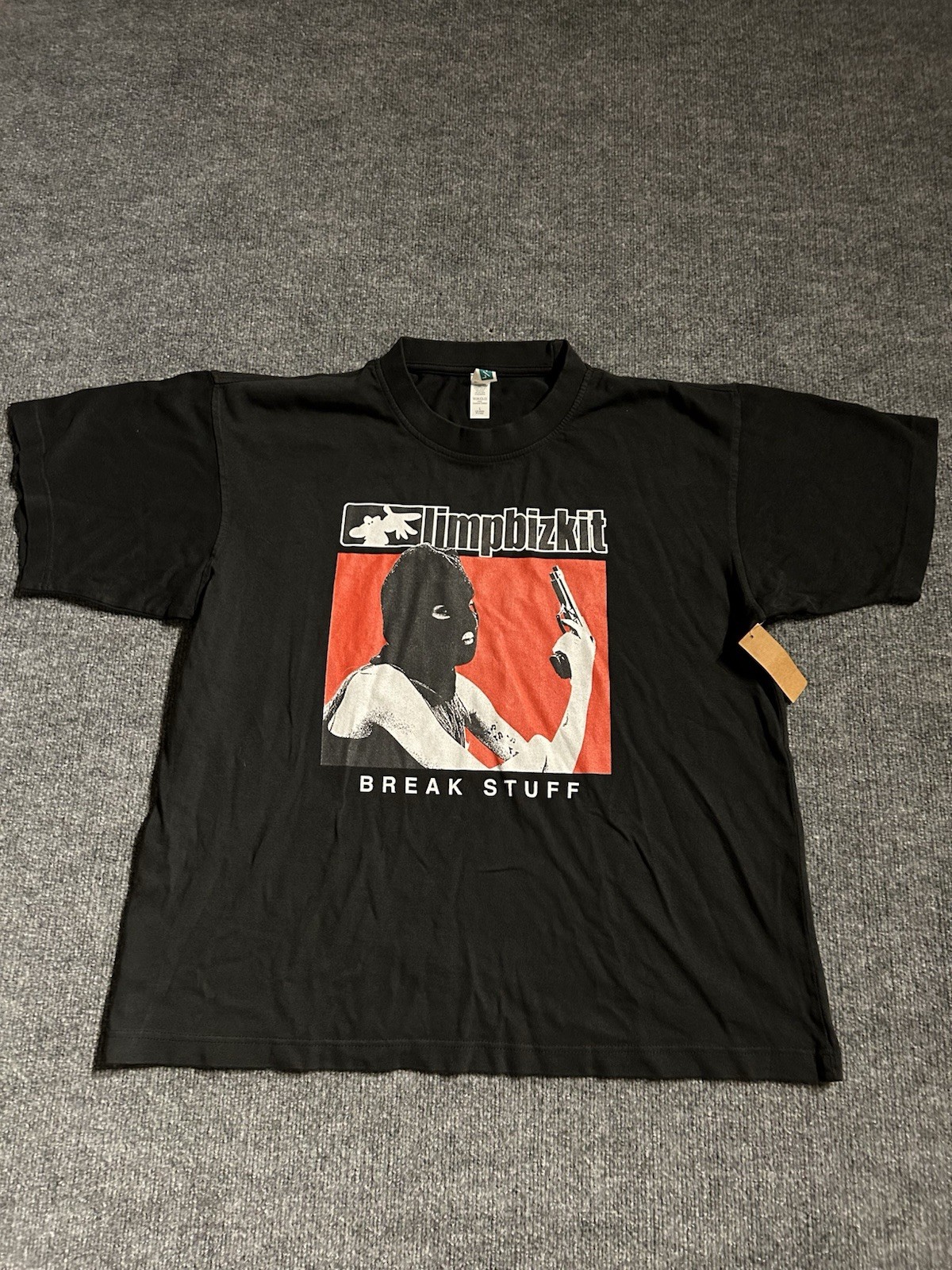 Limp Bizkit Break Stuff T Shirt Large Boot NWT