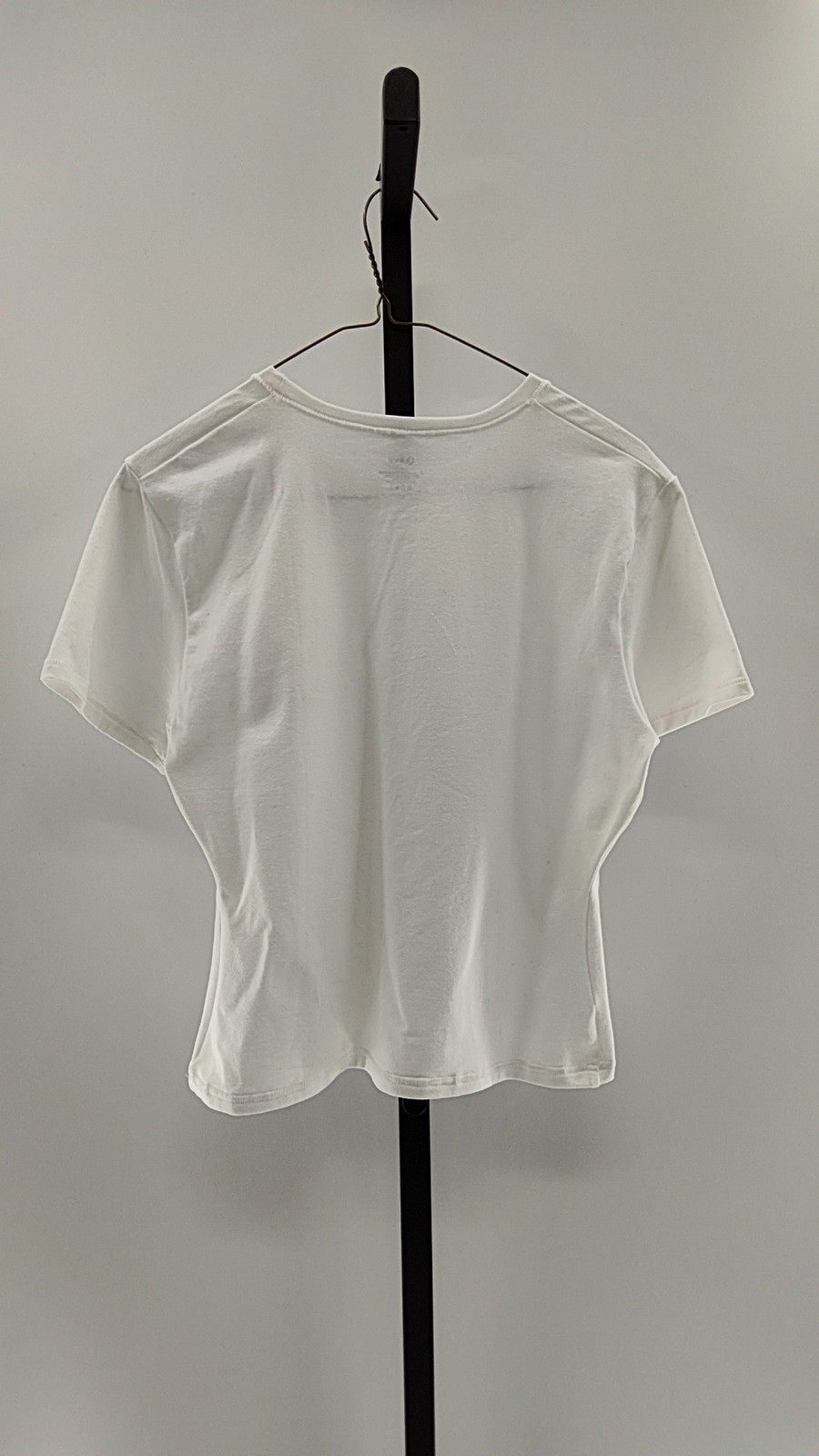 Quince Men Cotton Modal Crew Neck Tee Sleeved Top White L