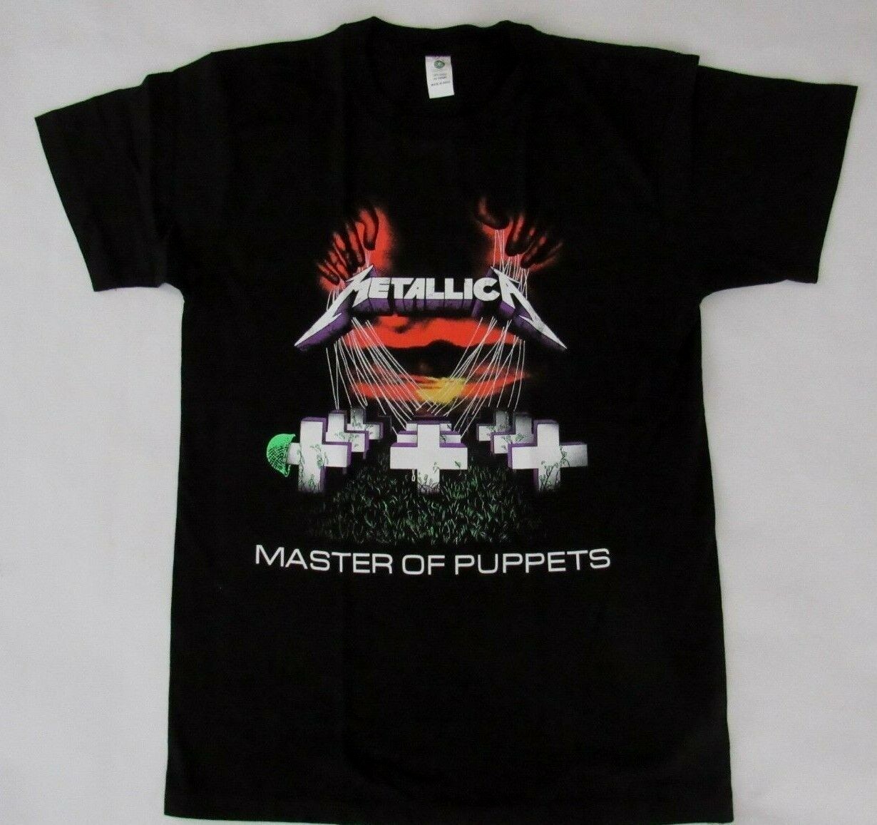 FREE SAME DAY SHIPPING Brand New CLASSIC METALLICA Master Of Puppets Size MEDIUM