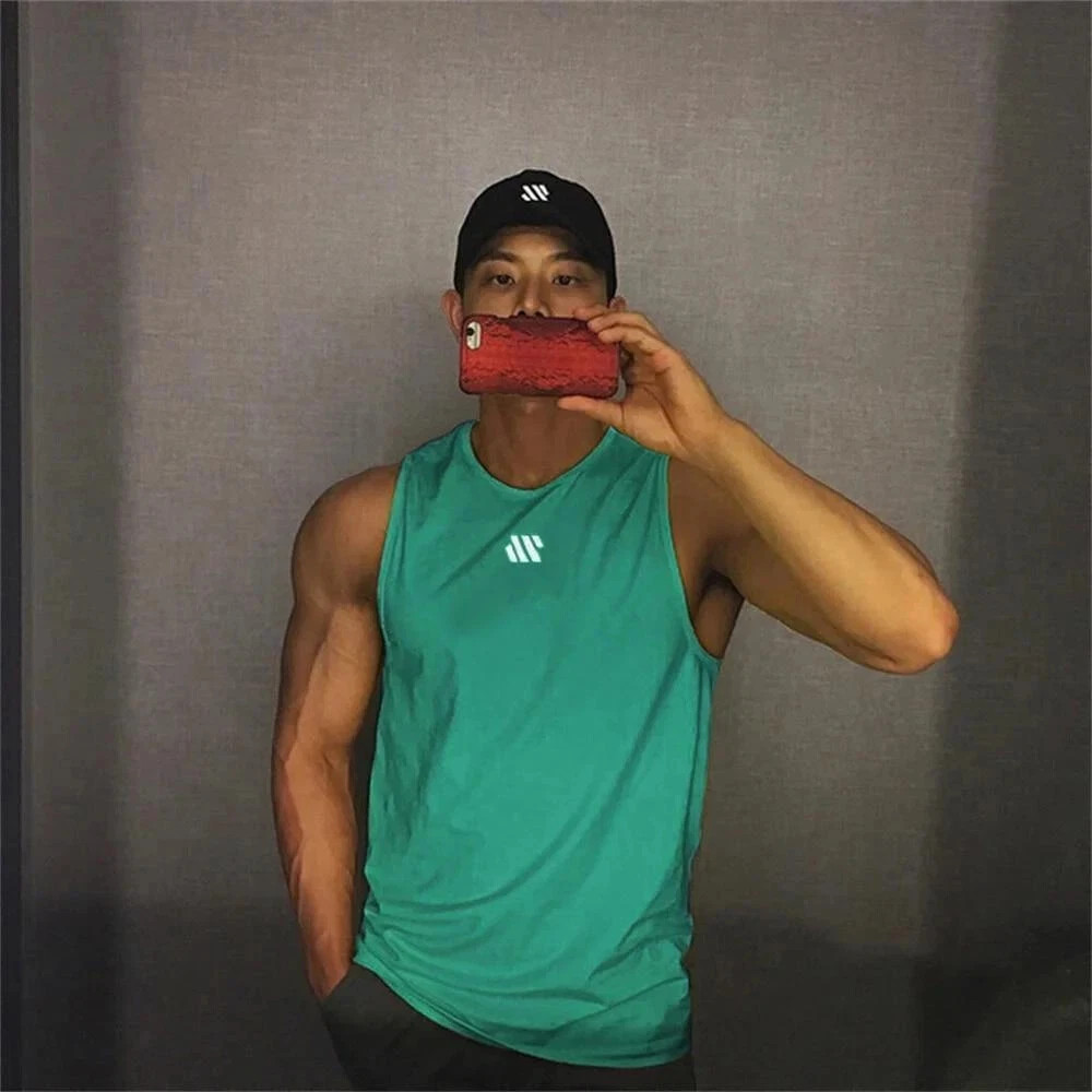 Camiseta Para Hombre Sin Mangas Camisa De Culturismo Deportes Gimnasio