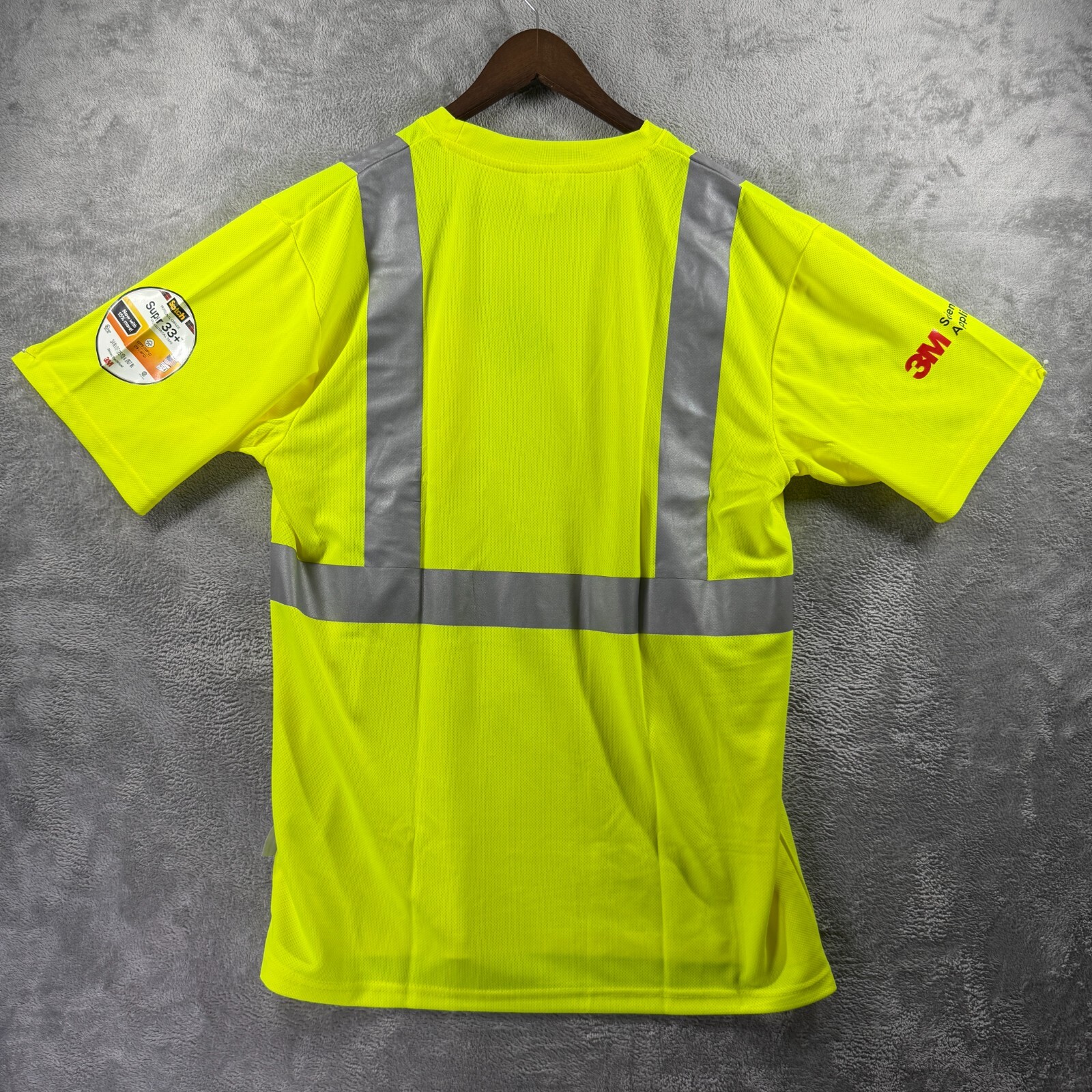 Xtreme 3M Scotchlite Reflective Men&rsquo;s Large L T Shirt High Visibility Safety