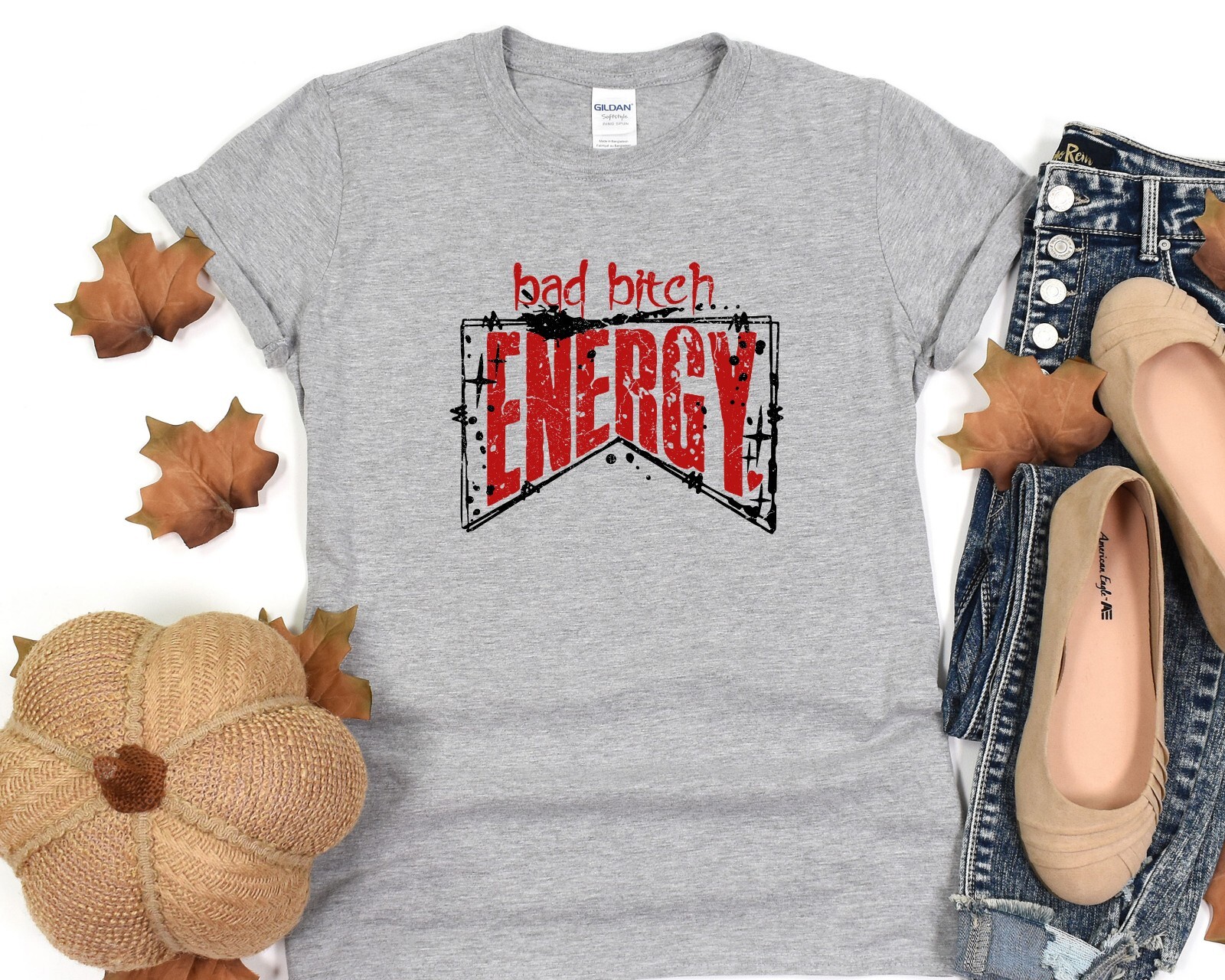 Bad B Energy Shirt Positive Vibes T-Shirt Gift For Friend Oversized Tee