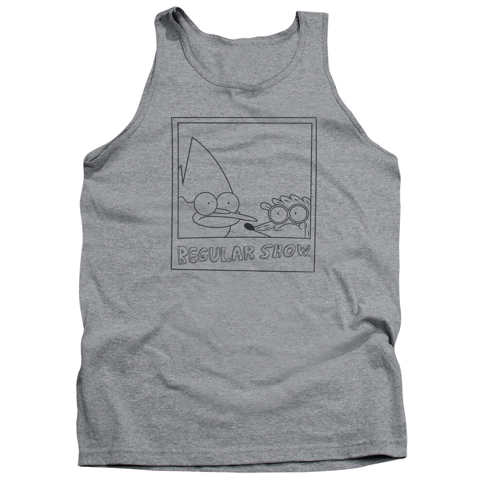 Regular Show Poloroid Licensed Adult T-Shirt