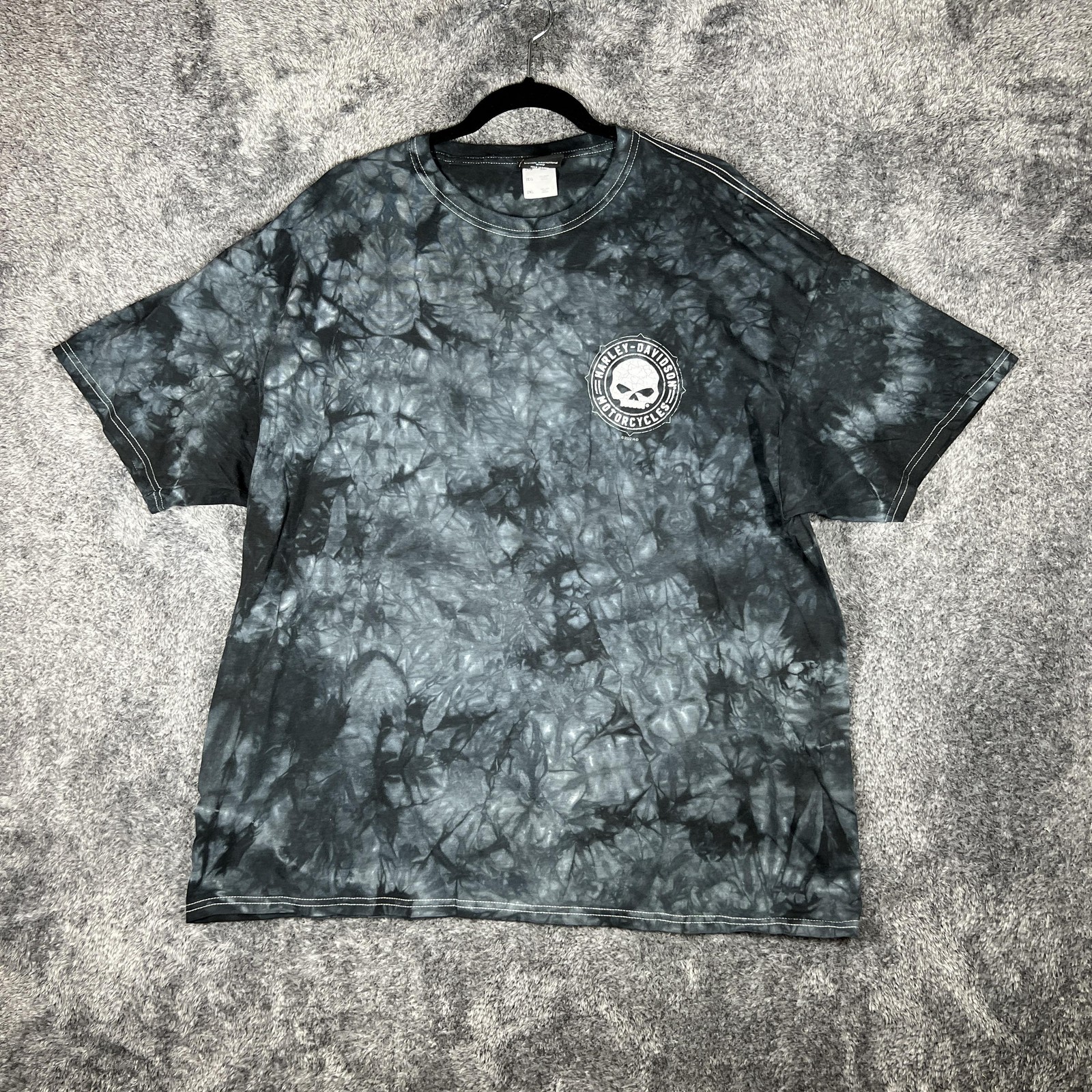 Harley-Davidson Shirt Mens 2XL Black High Desert Graphic Boise ID Motorcycles