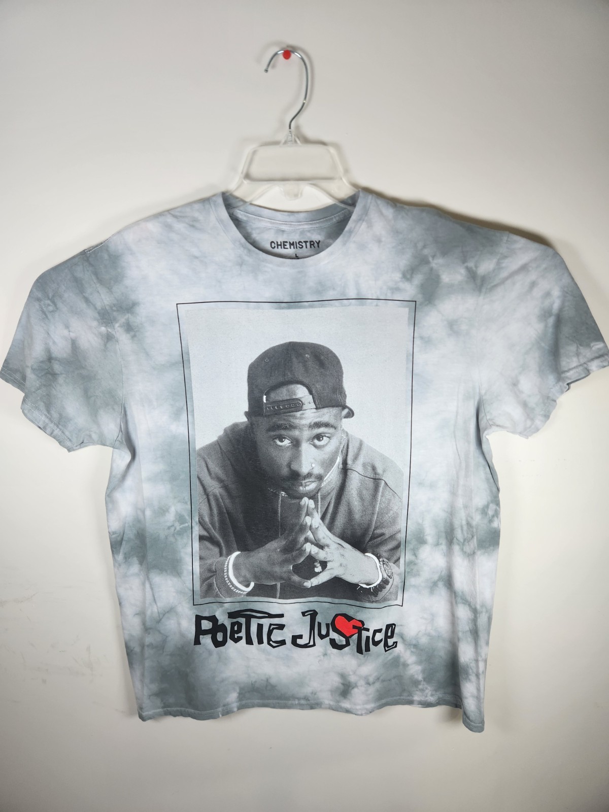 Poetic Justice Chemistry Movie Graphic Tie Dye Shirt Mens Large NWOT