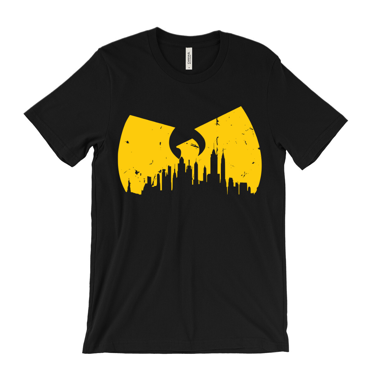 Hip Hop T-Shirt – New York NYC Skyline 90&rsquo;s boom bap hip hop – shaolin – redman