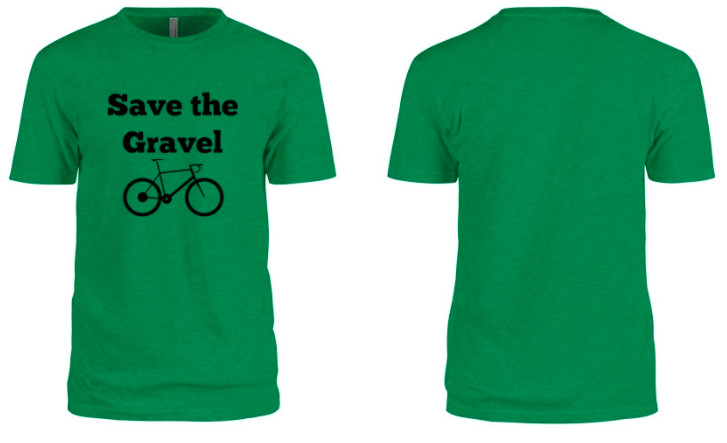 Gravel Bike Road Racing Bicycle Cyclocross T-Shirt Unisex T-shirt