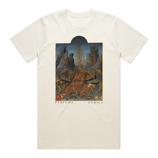 Perfume Genius Nightwatch Tour 2023 Natural Tee Shirt T599