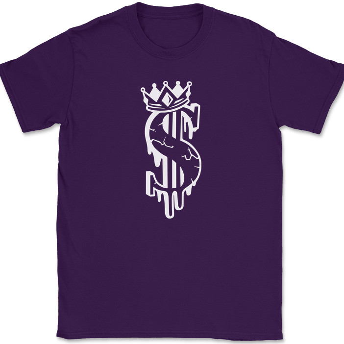 King Dollar Street Wear T-Shirt Funny Match Shoes Humor Bear Graphic Tee