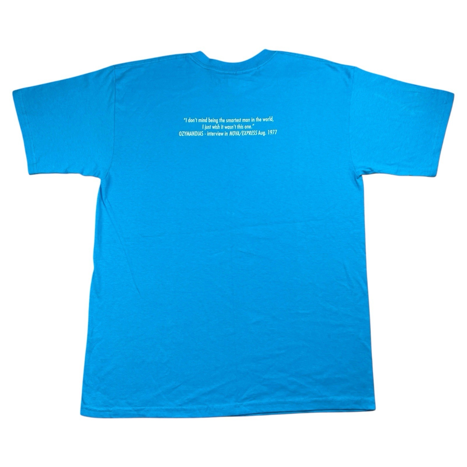 Vintage Watchmen Shirt Mens Large Ozymandias DC Comics Graphic Movie 2009 Blue