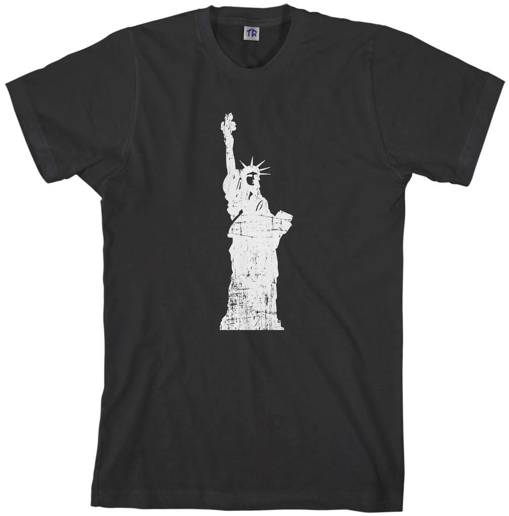 Threadrock Men&rsquo;s Statue Of Liberty T-shirt New York City