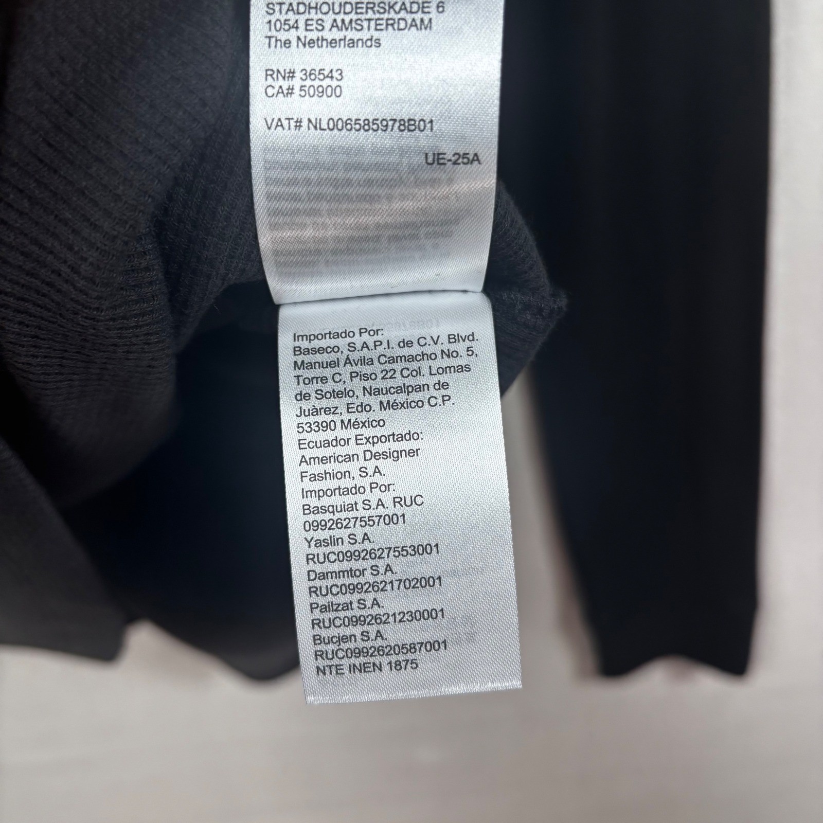 DKNY Men Black Long Sleeve Ribbed Soft Henley Shirt Size Small NWT MSRP $59.50