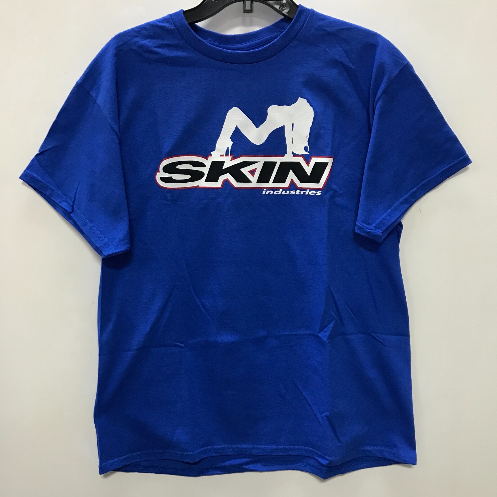 Skin Industries Men&rsquo;s T-Shirt « Skin Industries » Blue