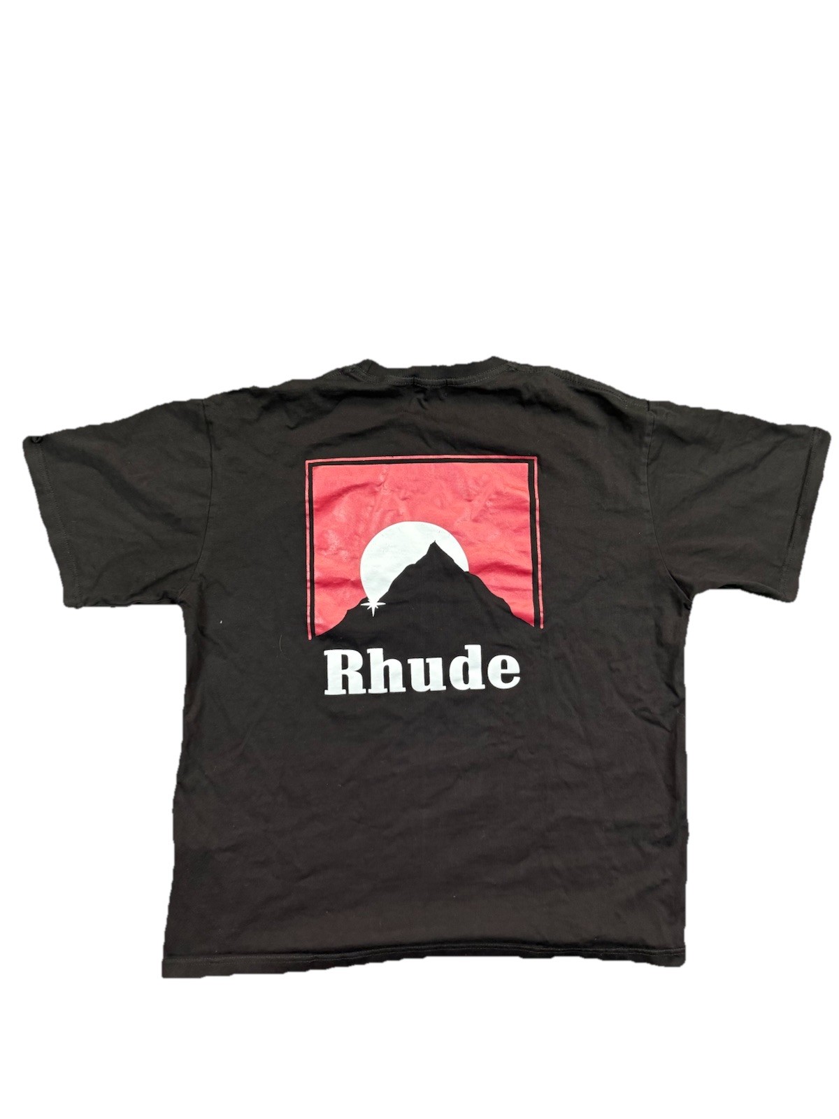 Rhude SSENSE Exclusive Vintage Moonlight T Shirt Mens Large Black Graphic