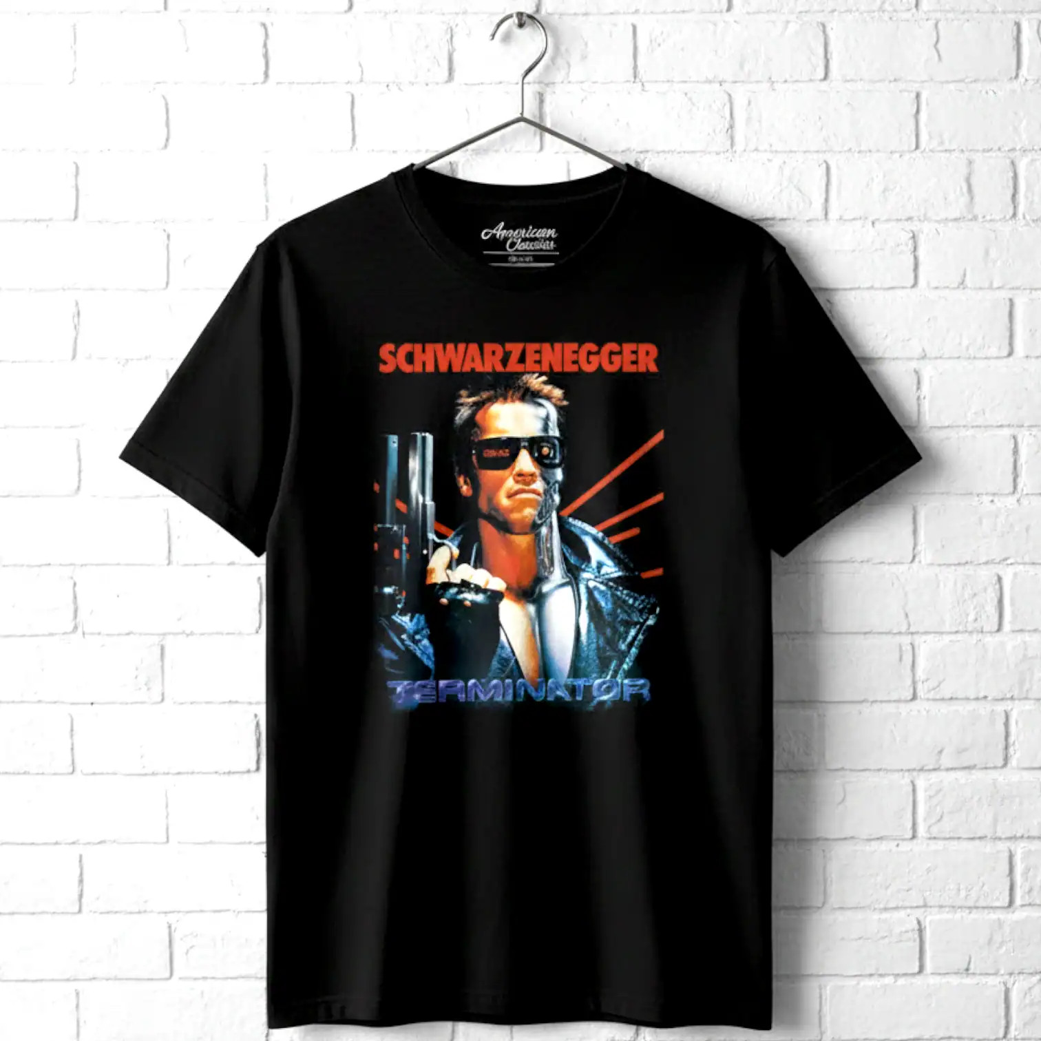 Terminator Arnold Schwarzenegger Movie Poster Men&rsquo;s T Shirt