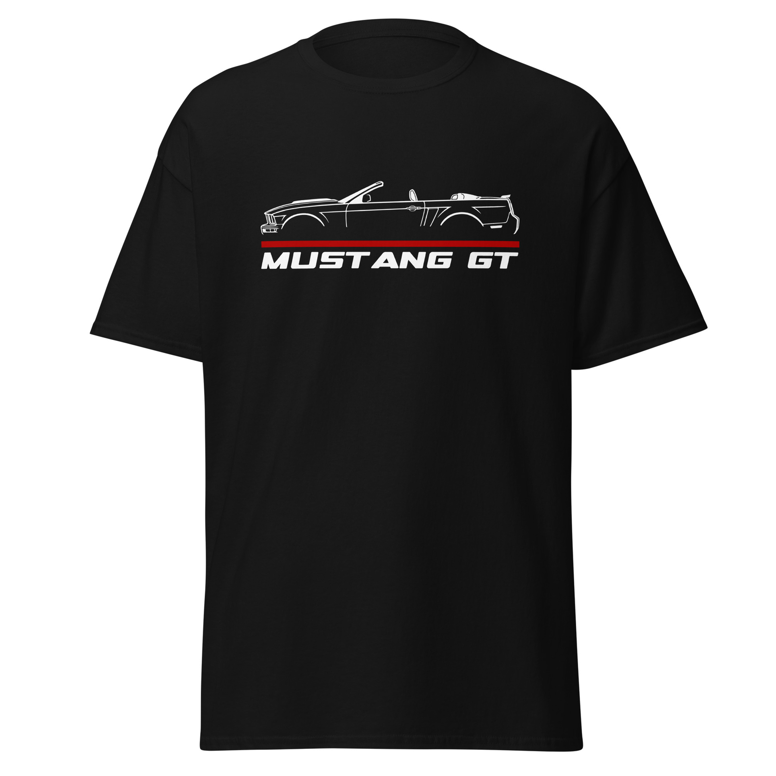 Premium T-shirt For Ford Mustang GT Convertible 2007 Car Enthusiast Gift