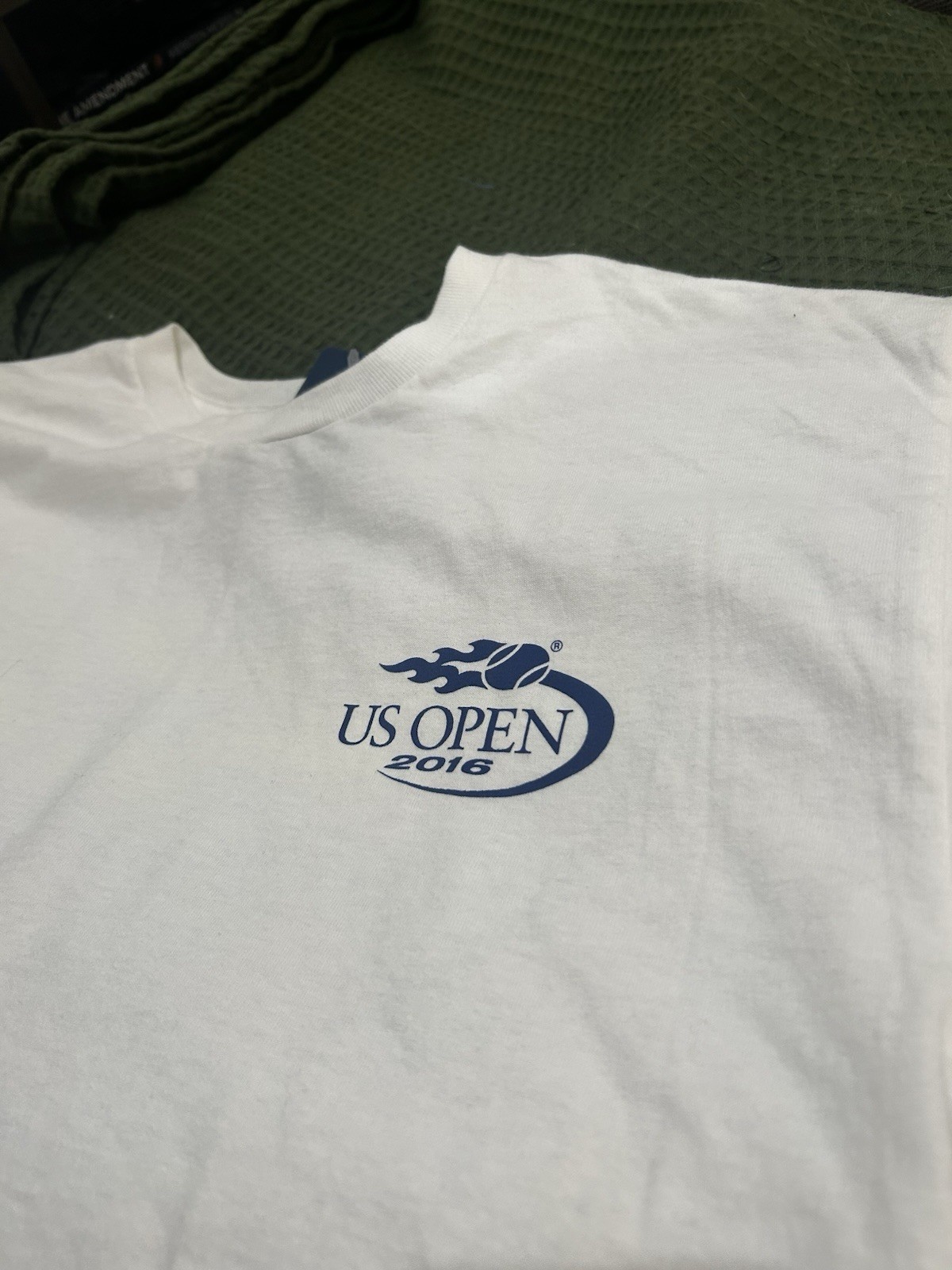 US Open 2016 NYC T-Shirt Medium NWT Tennis Graphic White Official Licensed
