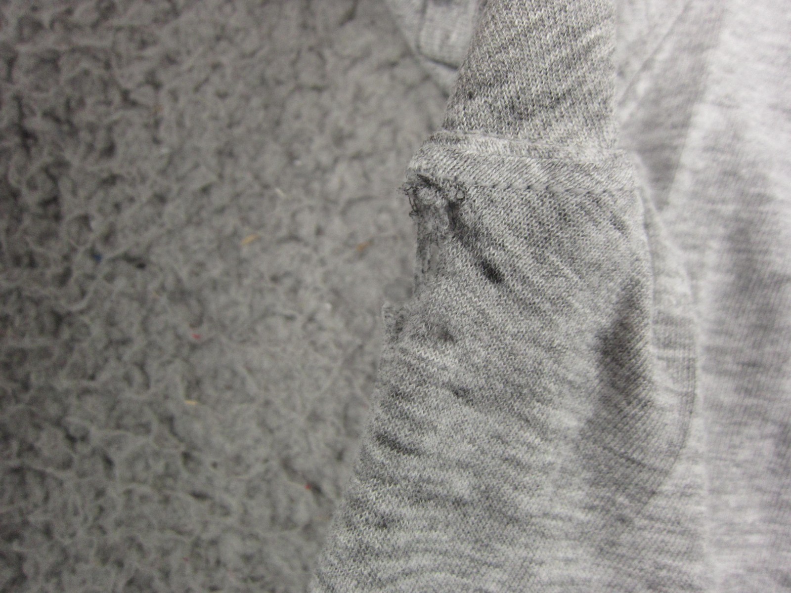 Vintage T Shirt Mens 2XL XXL Gray Blank Short Sleeve Basic Crew Neck Tee 70s 80s