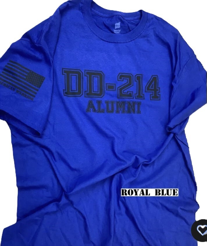 DD-214 Alumni Military T-shirt. Perfect For Marines, Army, Navy Air-force WOWF