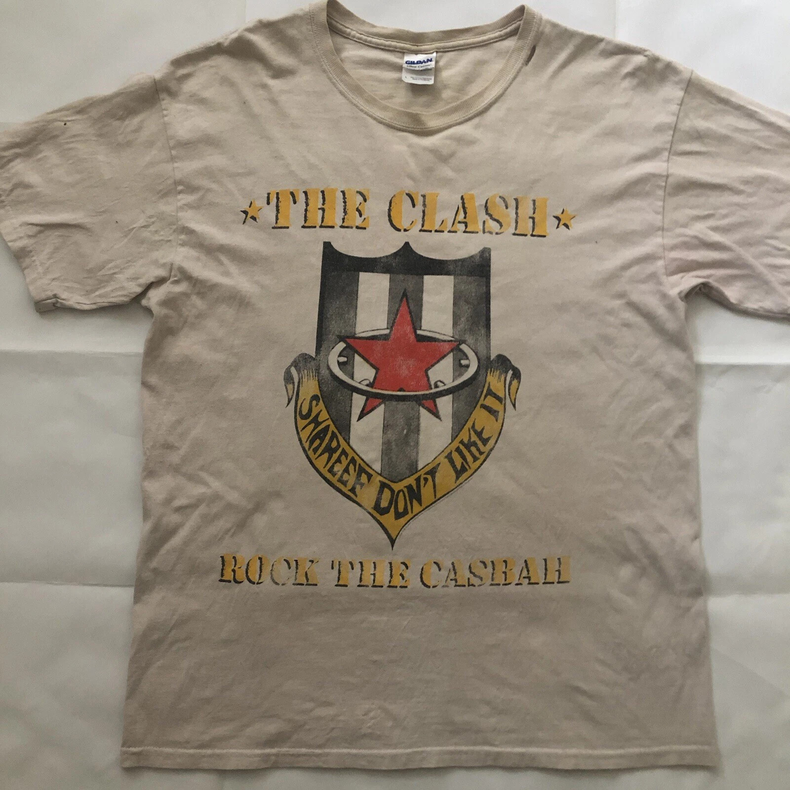 The CLASH – Rock The Casbah Short Sleeve T Shirt Full Size S-5XL