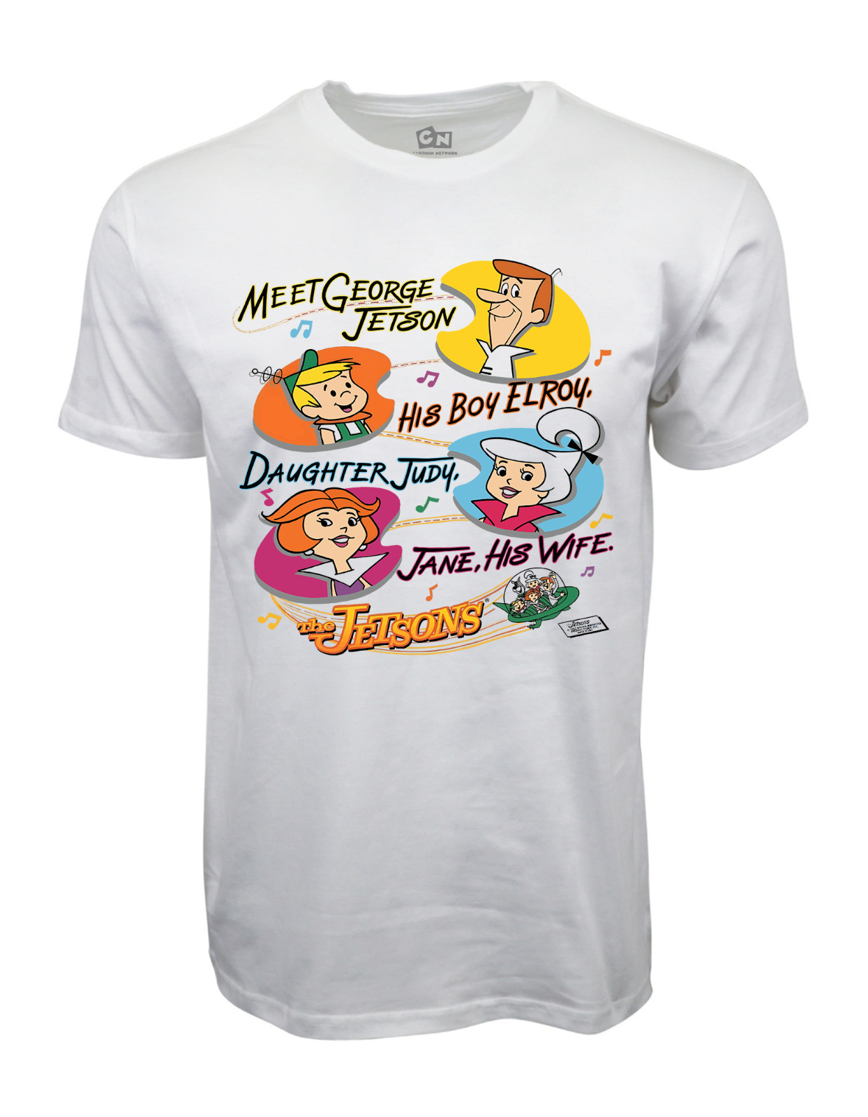 Cartoon Network The Jetsons Graphic T shirt
