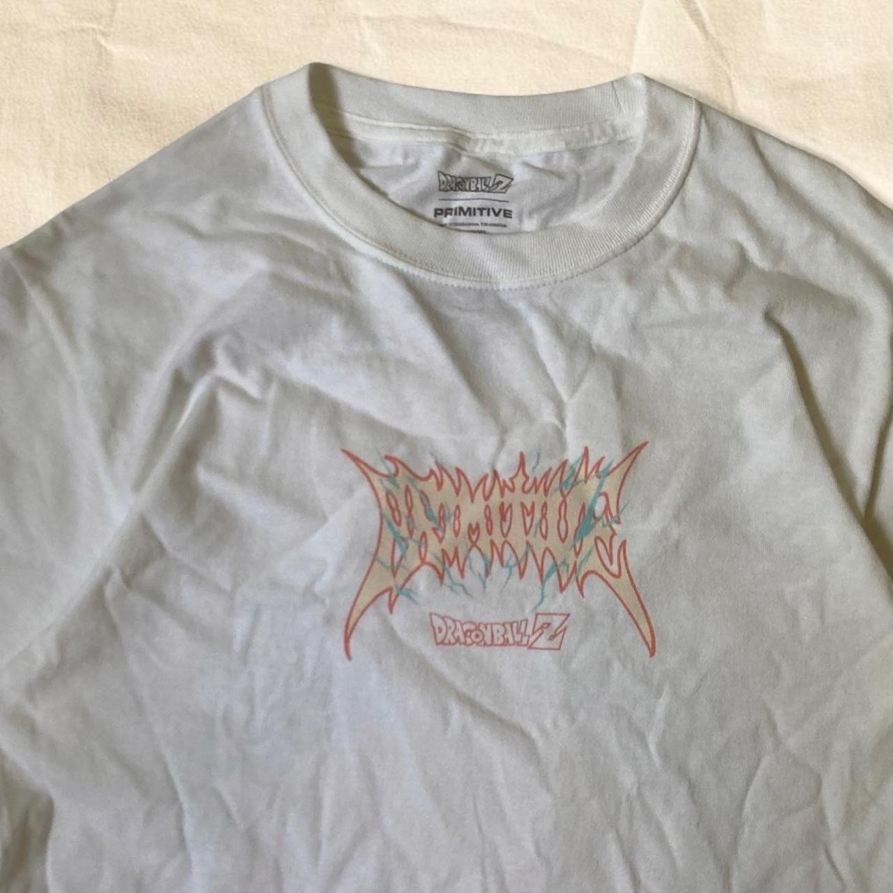 Primitive x Dragon Ball Z Collab Pink & White Majin Buu Graphic-Tee Size Small
