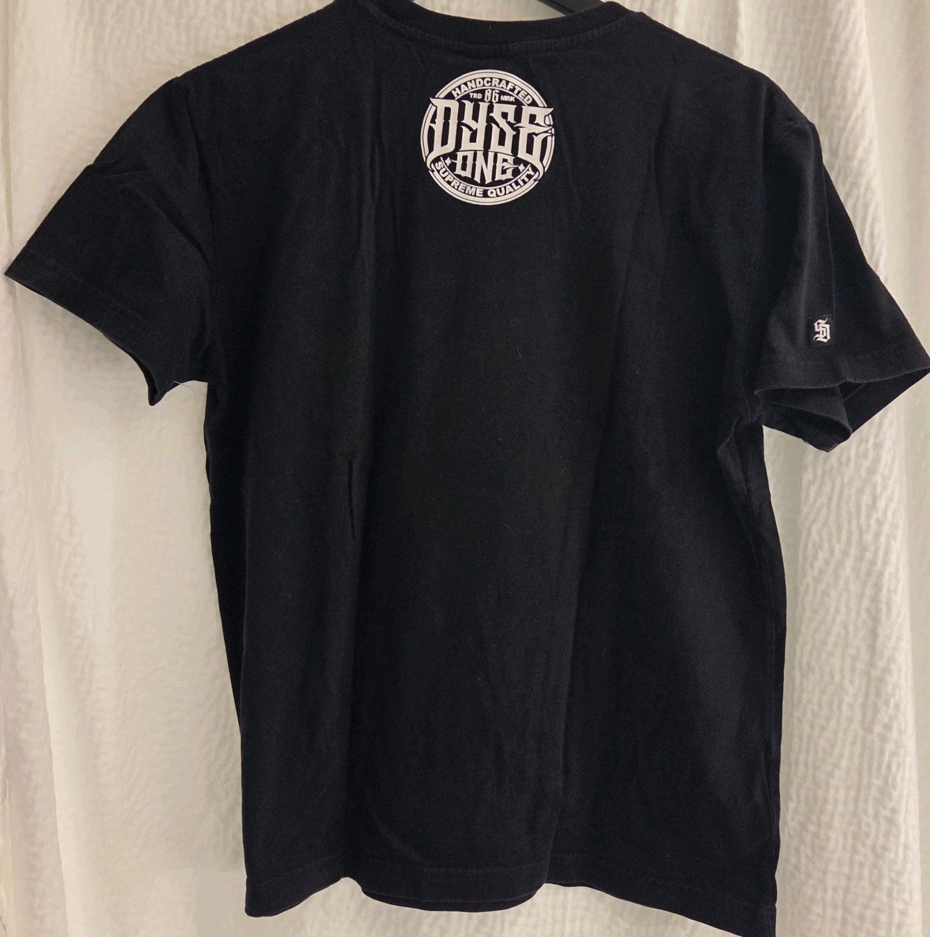 Y2K Dyse One San Diego California Skull Cannabis T-shirt, Men M