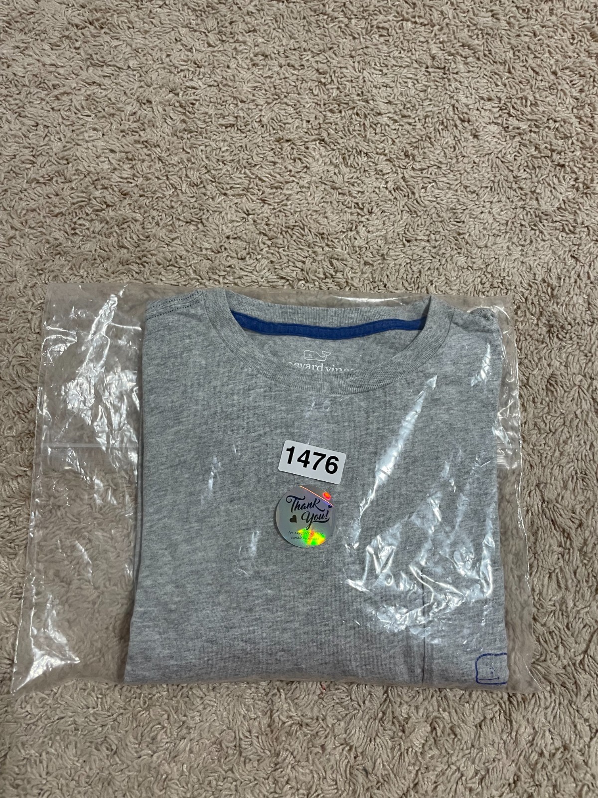 Vineyard Vines Long Sleeve Grey Shirt Men&rsquo;s Size S